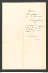 k.k. naturhistorisches Hofmuseum, Intendanzakten 1885-1896 (Hauer), Aktenzahl Z.352.a/1889, Seite 4